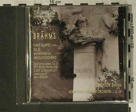 Brahms,Johannes: Piano Quartet Op.25,..., BIS(BIS-CD-1140), A, 2001 - CD - 98522 - 14,00 Euro