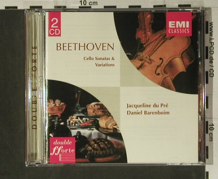 Beethoven,Ludwig van: Cello Sonatas & Variations, EMI(), EU, 1999 - 2CD - 98568 - 10,00 Euro