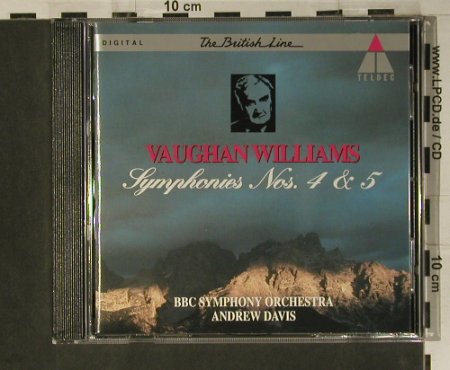 Williams,Vaughan: Symphonies Nos. 4 & 5, Teldec, D, 1993 Typ: CD Best.-Nr.: 98570 Preis: 7,50 Euro