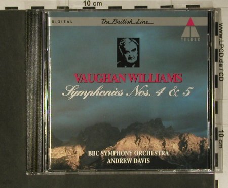 Williams,Vaughan: Symphonies Nos. 4 & 5, Teldec(), D, 1993 - CD - 98570 - 7,50 Euro