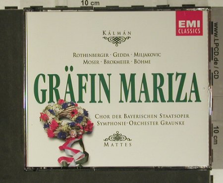 Kalman,Emmerich: Gräfin Mariza, EMI, NL, 1996 Typ: 2CD Best.-Nr.: 98574 Preis: 14,00 Euro