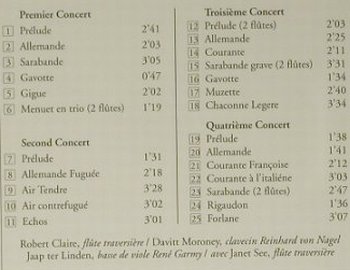 Couperin,Francois: Concerts Royaux, HarmoniaMundi (HMA 1901151), D, 1992 Typ: CD Best.-Nr.: 98614 Preis: 7,50 Euro