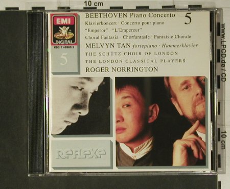 Beethoven,Ludwig Van: Klavierkonzert No.5: "Emperor", EMI (7 49965 2), UK, 1990 Typ: CD Best.-Nr.: 98625 Preis: 10,00 Euro