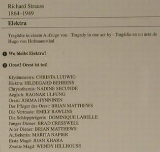 Strauss,Richard: Elektra, Philips(464 985-2), D, 2000 - 2CD - 98640 - 15,00 Euro