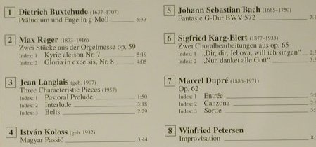 V.A.Die Ladegast-Orgel: Im Dom Zu Schwerin, Motette(CD 11631), , 1991 - CD - 98659 - 5,00 Euro