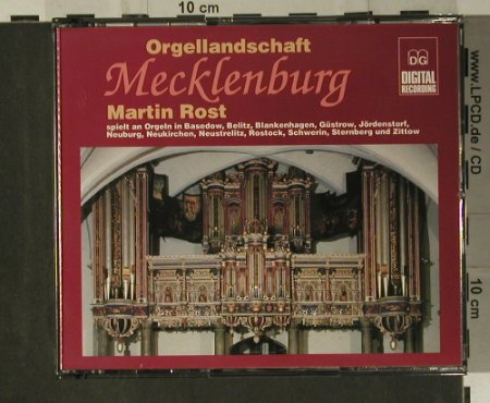 Rost,Martin: Orgellandschaft Mecklenburg, WDR(3430/31), D, 1992 - 2CD - 98663 - 15,00 Euro