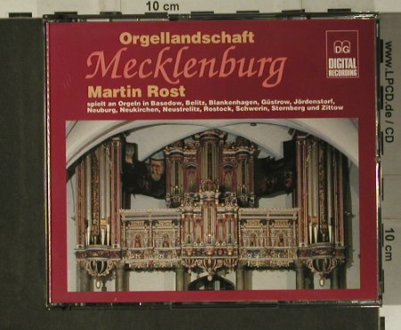 Rost,Martin: Orgellandschaft Mecklenburg, WDR (3430/31), D, 1992 Typ: 2CD Best.-Nr.: 98663 Preis: 15,00 Euro