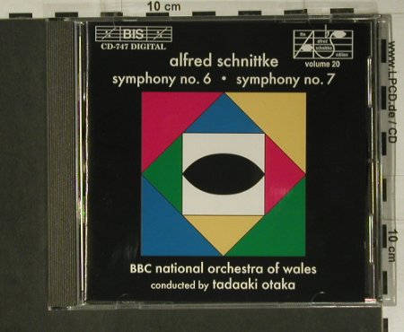 Schnittke,Alfred: Sinfonie No.6 & 7, BIS (BIS-CD-747), A, 1996 Typ: CD Best.-Nr.: 98685 Preis: 10,00 Euro