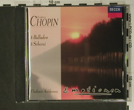 Chopin,Frederic: 4 Balladen, 4 Scherzi, Decca (440 262-2), D, 1993 Typ: CD Best.-Nr.: 98687 Preis: 9,00 Euro