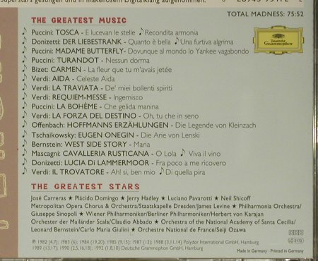 V.A.Mad About Tenors: The Greates Stars..Greatest Music, D.Gr. (439 517-2), D, 1996 Typ: CD Best.-Nr.: 99039 Preis: 4,00 Euro