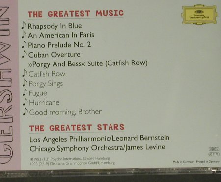 V.A.Mad About Gershwin: The Greates Stars..Greatest Music, D.Gr.(445 768-2), D, 1996 - CD - 99045 - 4,00 Euro