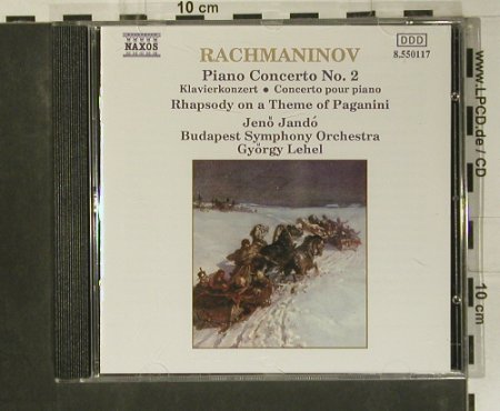Rachmaninov,Sergey: Piano Concerto No.2, Naxos (8.550117), D, 1988 Typ: CD Best.-Nr.: 99058 Preis: 5,00 Euro