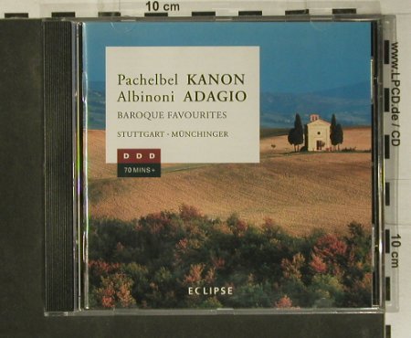 Pachelbel & Albinoni: Baroque Favourites/Kanon/Adagio, DDD, D, 1982 Typ: CD Best.-Nr.: 99071 Preis: 7,50 Euro