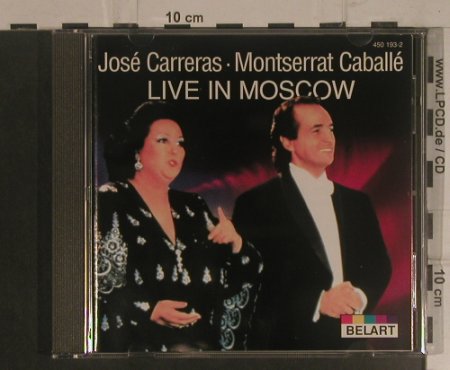 Carreras,Jose & Caballe,Montserrat: Live In Moscow, Belart (450 193-2), EC Typ: CD Best.-Nr.: 99464 Preis: 5,00 Euro