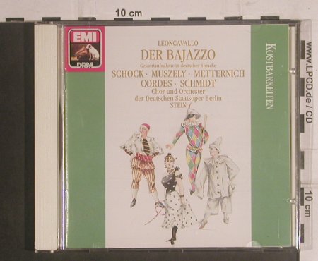 Leoncavallo,Ruggiero: Der Bajazzo, EMI (25 2347 2), D, 1990 Typ: CD Best.-Nr.: 99474 Preis: 7,50 Euro