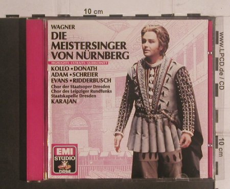 Wagner,Richard: Die Meistersinger Von Nürnberg, EMI(CDM 7 63455 2), D, 1988 - CD - 99476 - 7,50 Euro