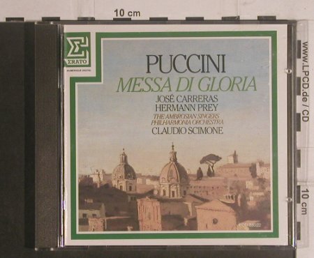 Puccini,Giacomo: Messa Di Gloria, Erato (ECD 88022), D, 1984 Typ: CD Best.-Nr.: 99479 Preis: 7,50 Euro
