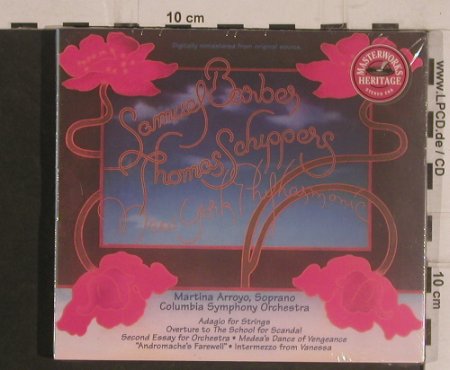 Barber,Samuel: Thomas Schippers,Digi, FS-New, Sony (MHK 62837), NL, 1996 Typ: CD Best.-Nr.: 99536 Preis: 10,00 Euro