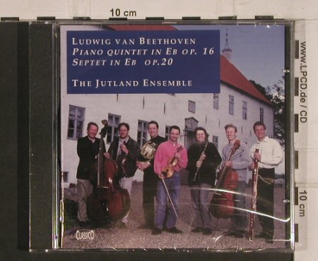 Beethoven,L.-Jutland Ensemble: Piano Quintet in EB op.16, Classico (CLASScd 419), DK, FS-New Typ: CD Best.-Nr.: 99733 Preis: 7,50 Euro