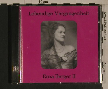 Berger,Erna: Lebendige Vergangenheit II, AustroMech (MONO 89092), P, 1994 Typ: CD Best.-Nr.: 99954 Preis: 7,50 Euro