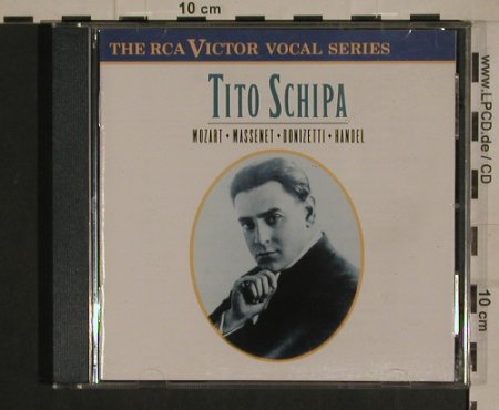 Schipa,Tito: Mozart, Massenet, Donizetti..., RCA (GD87969), D, 1989 Typ: CD Best.-Nr.: 99956 Preis: 7,50 Euro