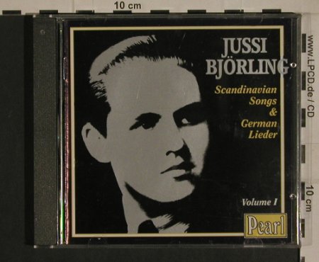 Björling,Jussi: Scandinavian Songs&German Lieder,V1, Pearl(GEMM CD 9041), EC, 1993 - CD - 99961 - 7,50 Euro