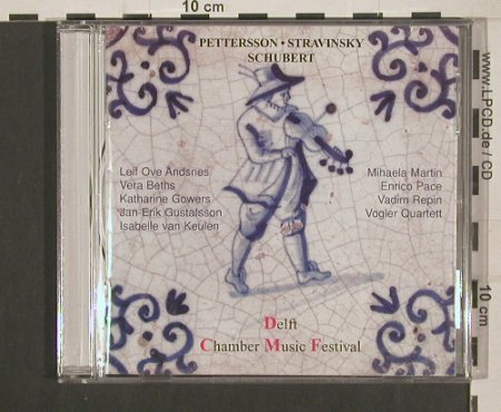 Delft Chamber Music Festival: Petterson,Stravinsky,Schubert, Koch(3-1651-2), A, 1997 - CD - 99967 - 12,50 Euro