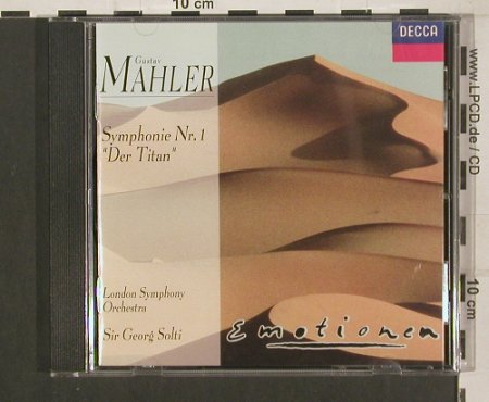 Mahler,Gustav: Symphonie No 1, "Titan", Decca (440 266-2), D, 1964 Typ: CD Best.-Nr.: 99977 Preis: 7,50 Euro