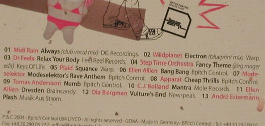 Ellen Allien: My Parade, DJmix,Promo, Digi,12Tr., Domino, , 2004 Typ: CD Best.-Nr.: 80492 Preis: 5,00 Euro