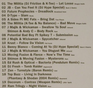 V.A.FabricLive 18: Andy C & DJ Hype,20 Tr. Promo,Digi, Fabric(), EU, 2004 - CD - 80580 - 7,50 Euro