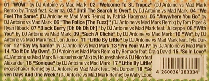 Dj Antoine: "wow"-Houseworks, FS-New, Clubstar (CLS0002332), , 2010 Typ: CD Best.-Nr.: 80808 Preis: 10,00 Euro