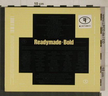 Readymade: Bold, F Communications(), D, 2001 - CD - 81079 - 10,00 Euro