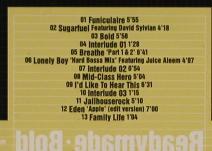 Readymade: Bold, F Communications(), D, 2001 - CD - 81079 - 10,00 Euro
