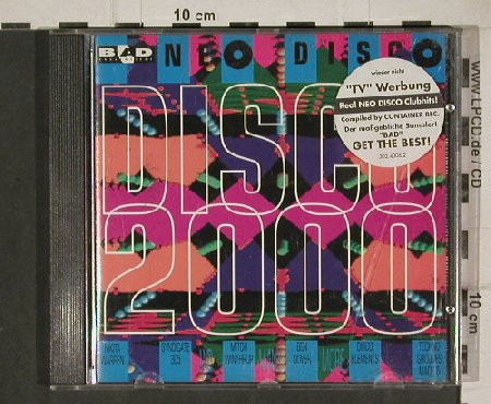 V.A.Neo Disco:Disco 2000: Mitch Winthrop...C.A.T.S. 11 Tr., Container(302.4006.2 42), D, 1992 - CD - 81122 - 7,50 Euro