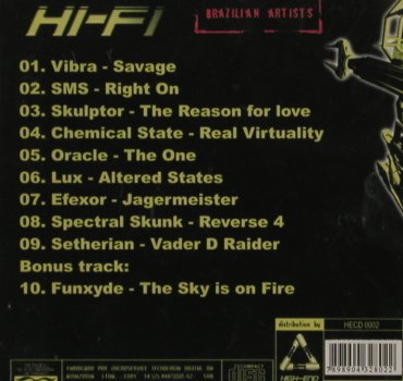 V.A.Hi-Fi / DJ Lipe Forbes: Warning only Brazilian Artists, High-Endrecords(HECD 0002), FS-New, 2004 - CD - 81198 - 5,00 Euro