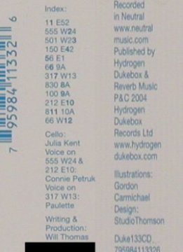 Plumbline: Pin Points, Hydrogen Dukebox(DUKE133cd), , 2004 - CD - 81201 - 7,50 Euro