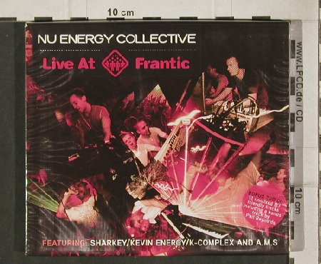 V.A.Nu Energy Collective: Live at Frantic, FS-New, Resist Music(44), UK, 05 - 2CD - 81213 - 10,00 Euro