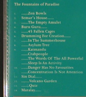 Loop Guru: The Fountains of Paradise, Abstract(600CD), UK, 1999 - CD - 81968 - 7,50 Euro