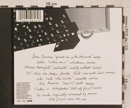 Mono: New York Soundtracks, Ryko(), EU, 2004 - CD - 82295 - 7,50 Euro