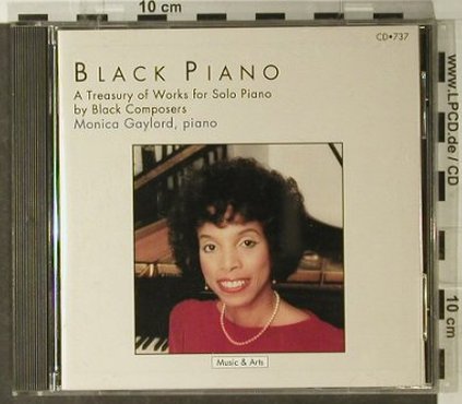 Gaylord,Monica: Black Piano, Music & Arts Programs(CD-737), US, 1992 - CD - 82386 - 20,00 Euro