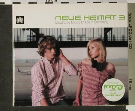 V.A.Neue Heimat 3: Electronic Music Made in Germany, Ministry of Sound(), D,Digi, 2003 - 2CD - 82520 - 10,00 Euro