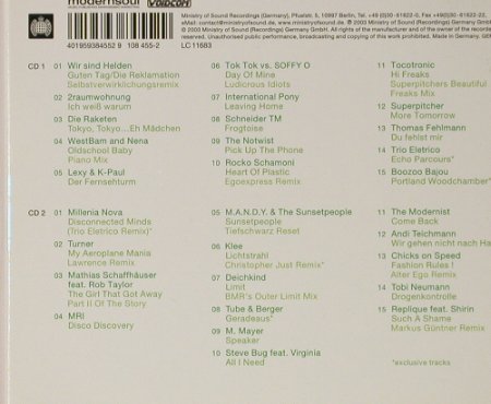 V.A.Neue Heimat 3: Electronic Music Made in Germany, Ministry of Sound(), D,Digi, 2003 - 2CD - 82520 - 10,00 Euro