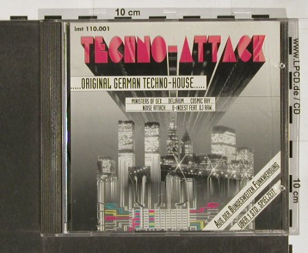 V.A.Techno-Attack...Original German: Techno-House,11Tr.., Imtrat(110.001), D, 1991 - CD - 82546 - 5,00 Euro