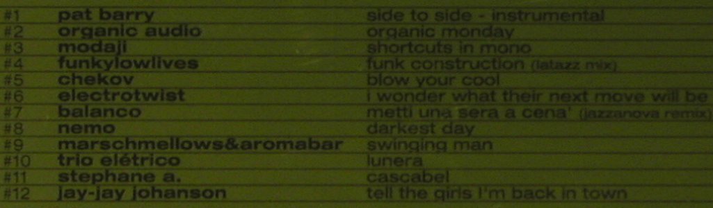 V.A.Future Lounge 02: 12 Tr., Stereo Deluxe(Sd 36), D, 1999 - CD - 82550 - 7,50 Euro