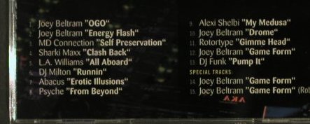 Beltram,Joey: Live Mix, Logic, EEC, 1997 Typ: CD Best.-Nr.: 82561 Preis: 5,00 Euro