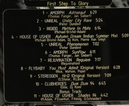 V.A.Formaldehyd: First Step to Glory,11 Tr., Formaldehy(), D, 1993 - CD - 82566 - 5,00 Euro