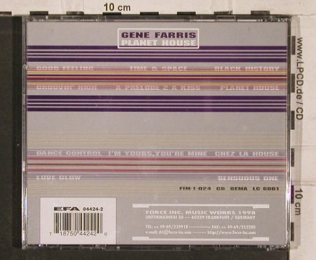Farris,Gene: Planet House, Force Inc(FIM-1-024), D, 1998 - CD - 82587 - 7,50 Euro