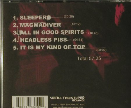 Marhaug,Lasse: The Shape Of Rock To Come, Smalltown Supersound(), EU, 2004 - CD - 82598 - 5,00 Euro