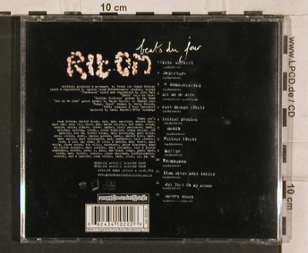 Riton: Beats Du Four (minimal hiphop), Grand Central(), UK, 2001 - CD - 82600 - 6,00 Euro
