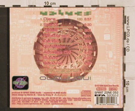 Ololiuqui: Valves, Digi, Spirit Zone(052), D, 1999 - CD - 82601 - 7,50 Euro